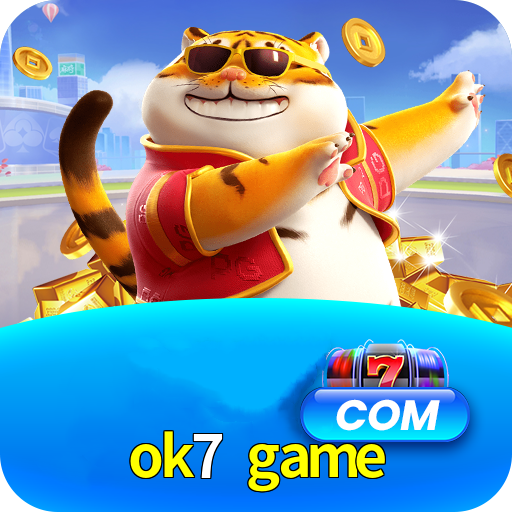 Imagem promocional da ok7 game mostrando a plataforma e suas vantagens